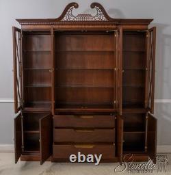 70176 COUNCILL CRAFTSMEN Large 4 Door Mahogany Breakfront Bookcase
