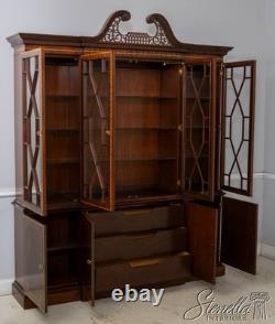 70176 COUNCILL CRAFTSMEN Large 4 Door Mahogany Breakfront Bookcase