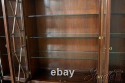 70176 COUNCILL CRAFTSMEN Large 4 Door Mahogany Breakfront Bookcase