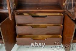 70176 COUNCILL CRAFTSMEN Large 4 Door Mahogany Breakfront Bookcase