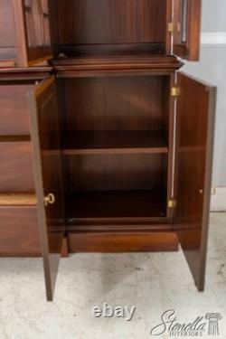 70176 COUNCILL CRAFTSMEN Large 4 Door Mahogany Breakfront Bookcase
