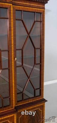 70176 COUNCILL CRAFTSMEN Large 4 Door Mahogany Breakfront Bookcase