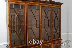 70176 COUNCILL CRAFTSMEN Large 4 Door Mahogany Breakfront Bookcase