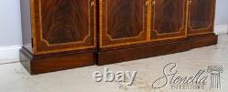 70176 COUNCILL CRAFTSMEN Large 4 Door Mahogany Breakfront Bookcase