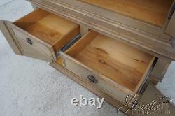 70896 WOODLAND Large Country Distressed Painted Cabinet