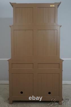 70896 WOODLAND Large Country Distressed Painted Cabinet