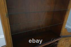 71600 BAKER Satinwood Neoclassical China Cabinet