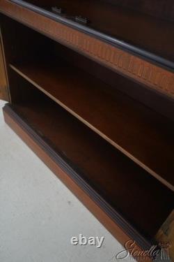 71600 BAKER Satinwood Neoclassical China Cabinet