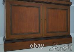 71600 BAKER Satinwood Neoclassical China Cabinet