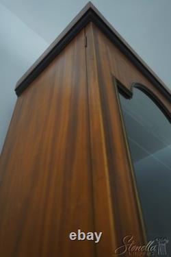 71600 BAKER Satinwood Neoclassical China Cabinet