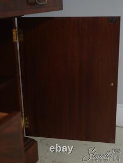 72078 BAKER Mahogany 2 Piece Breakfront China Display Cabinet