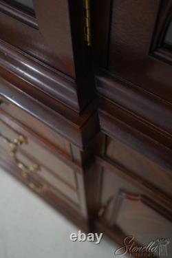 72078 BAKER Mahogany 2 Piece Breakfront China Display Cabinet