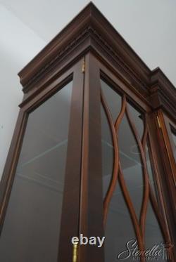 72078 BAKER Mahogany 2 Piece Breakfront China Display Cabinet