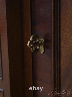 72078 BAKER Mahogany 2 Piece Breakfront China Display Cabinet