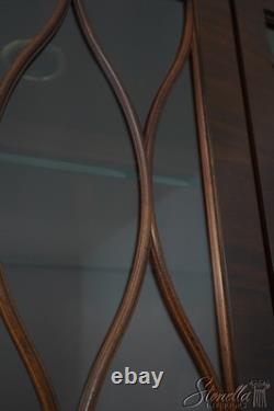 72078 BAKER Mahogany 2 Piece Breakfront China Display Cabinet