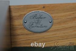 72078 BAKER Mahogany 2 Piece Breakfront China Display Cabinet