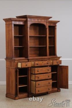73481 NICHOLS & STONE Williamsburg Maple Bookcase Display Cabinet