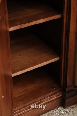 73481 NICHOLS & STONE Williamsburg Maple Bookcase Display Cabinet