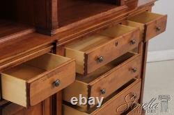 73481 NICHOLS & STONE Williamsburg Maple Bookcase Display Cabinet