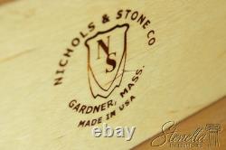 73481 NICHOLS & STONE Williamsburg Maple Bookcase Display Cabinet
