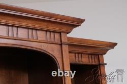 73481 NICHOLS & STONE Williamsburg Maple Bookcase Display Cabinet