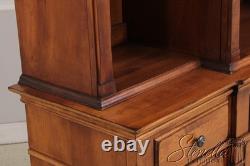 73481 NICHOLS & STONE Williamsburg Maple Bookcase Display Cabinet