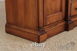 73481 NICHOLS & STONE Williamsburg Maple Bookcase Display Cabinet