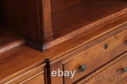 73481 NICHOLS & STONE Williamsburg Maple Bookcase Display Cabinet
