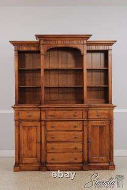73481 NICHOLS & STONE Williamsburg Maple Bookcase Display Cabinet
