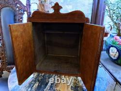 ANTIQUE CHURCH CABINET. Lovely Condition & Great Colour. All Original