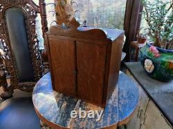 ANTIQUE CHURCH CABINET. Lovely Condition & Great Colour. All Original