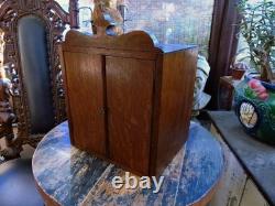 ANTIQUE CHURCH CABINET. Lovely Condition & Great Colour. All Original