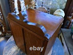 ANTIQUE CHURCH CABINET. Lovely Condition & Great Colour. All Original