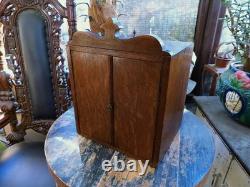ANTIQUE CHURCH CABINET. Lovely Condition & Great Colour. All Original