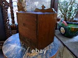 ANTIQUE CHURCH CABINET. Lovely Condition & Great Colour. All Original