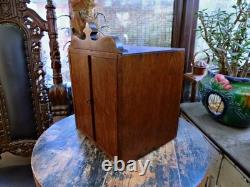 ANTIQUE CHURCH CABINET. Lovely Condition & Great Colour. All Original