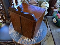 ANTIQUE CHURCH CABINET. Lovely Condition & Great Colour. All Original