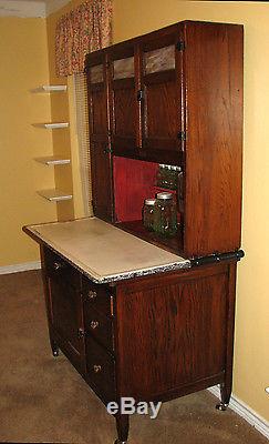 ANTIQUE HOOSIER, KITCHEN CABINET by SELLERS