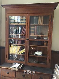 Apothecary Stepback Cabinet Outstanding! Very Old