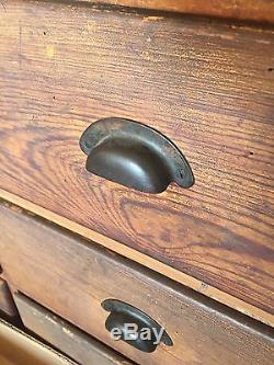 Apothecary Stepback Cabinet Outstanding! Very Old