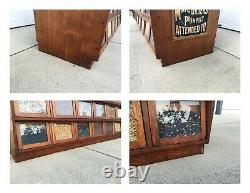 Aafa Antique Early General Country Store 21 Drawer Seed Bean Counter Advertising