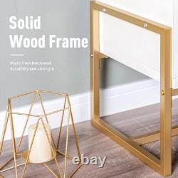 Accent Cabinet with 2 Doors Openwork Carved Storage Cabinet Sideboard Buffet White