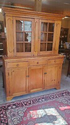 American Country Stepback Cupboard c. 1865