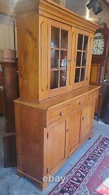 American Country Stepback Cupboard c. 1865