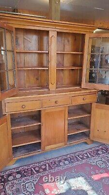 American Country Stepback Cupboard c. 1865