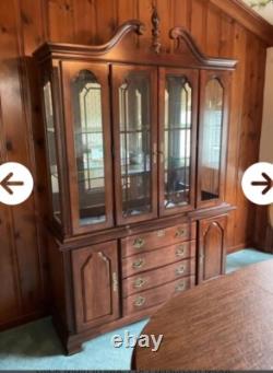 American Drew Lighted China Cabinet
