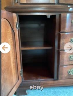 American Drew Lighted China Cabinet
