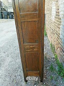 American Primitive antique Victorian pie safe cupboard cabinet