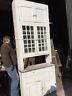 An 7 106h By 42.5 W Antique Kitchen Built-in Cabinet 1920s