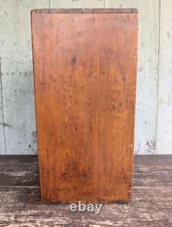 Antique 1880s 19th-Century Utilitarian Handmade Chest 7 Drawers Watchmaker